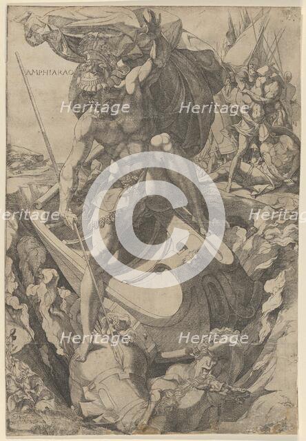 Amphiaraus, 1540-50. Creator: Domenico del Barbiere.