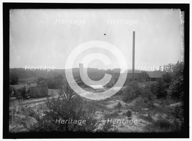 Brick Yard near Mount Vernon, between 1910 and 1917. Creator: Harris & Ewing.