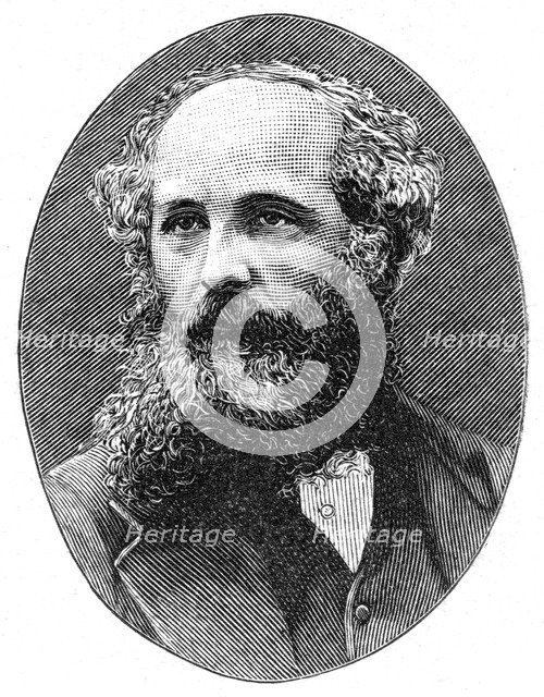 James Clerk Maxwell (1831-1879), Scottish theoretical physicist, [1896]. Artist: Unknown
