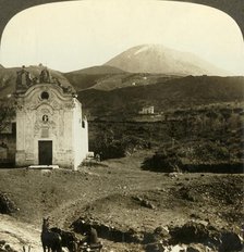 'On the Road to Vesuvius (east), Italy', c1909. Creator: Unknown.