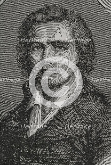 Jean-Baptiste Rougier (1757-1836), French agronomist..., 1876.  Creator: Pannemaker.