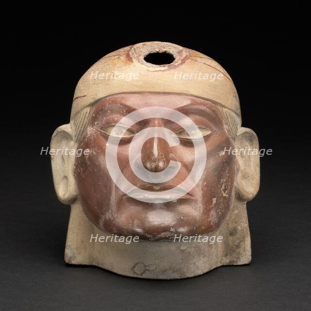 Portrait Vessel of a Ruler, Stirrup Missing, 100 B.C./A.D. 500. Creator: Unknown.