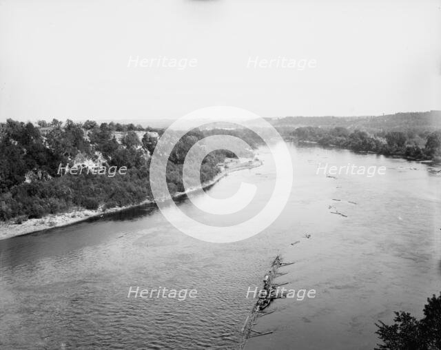 Beaver Dam Lake near Cumberland, Wis., c1898. Creator: Unknown.