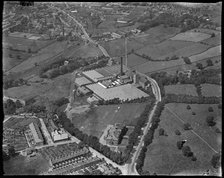 Nunroyd Mills on Leeds Road, Guiseley, West Yorkshire, c1930s. Creator: Arthur William Hobart.