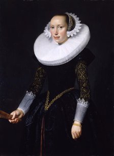 Portrait of a Woman, 1630. Creator: Nicolaes Eliasz Pickenoy.