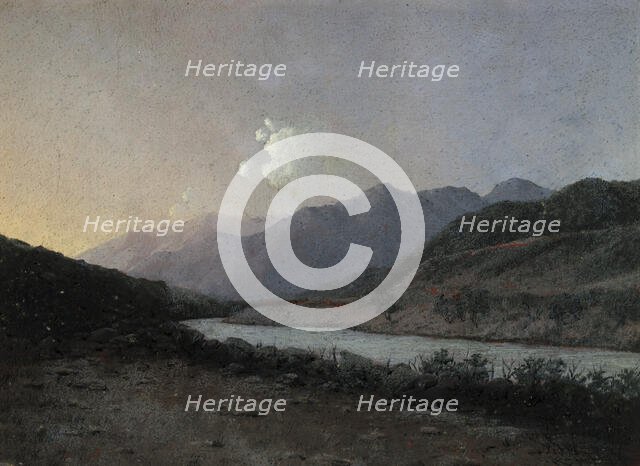 Source of the Katun River Altai, 1880-1897. Creator: Pavel Mikhailovich Kosharov.