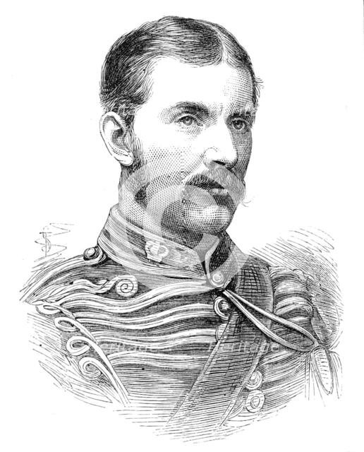 Captain C. Greer, R.A., killed in the Transvaal, 1881. Creator: Unknown.