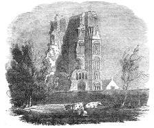 Ruins of the Augustine Monastery, Canterbury, 1844. Creator: Unknown.