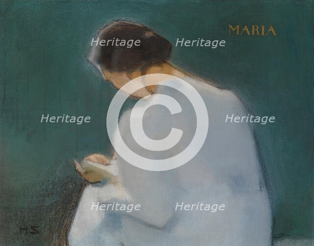 Maria, 1909. Creator: Schjerfbeck, Helene (1862-1946).