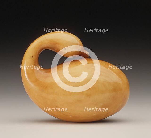 Gooseneck Gourd, Mid-19th century. Creator: Ohara Mitsuhiro.