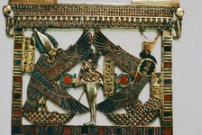 Pectoral Plaque from the Tomb of Tutakhamun,  New Kingdom, c1332BC-1323 BC Artist: Unknown.