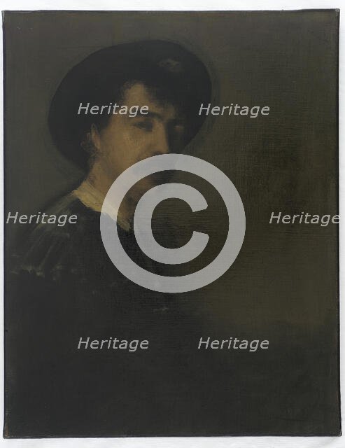 Self-Portrait, 1870-1875. Creator: James Abbott McNeill Whistler.