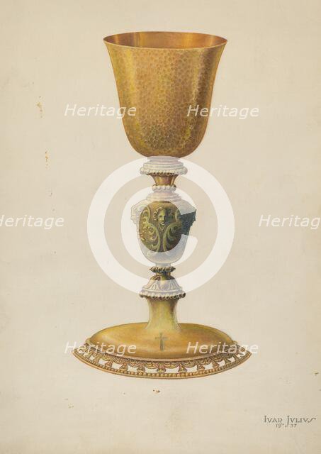 Chalice, 1937. Creator: Ivar Julius.