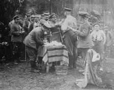 Vaccinating Germans for Cholera, between 1914 and c1915. Creator: Bain News Service.