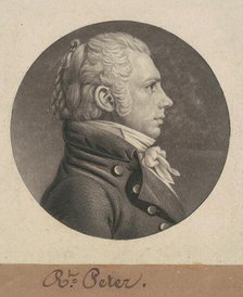 Robert Peter, Jr., 1806. Creator: Charles Balthazar Julien Févret de Saint-Mémin.