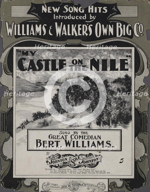 'My castle on the Nile', 1901. Creator: Unknown.