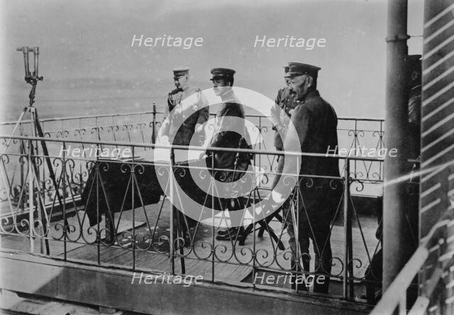 Gen. Oleu, Emperor of Japan, Gen. Uyehara, between c1915 and c1920. Creator: Bain News Service.