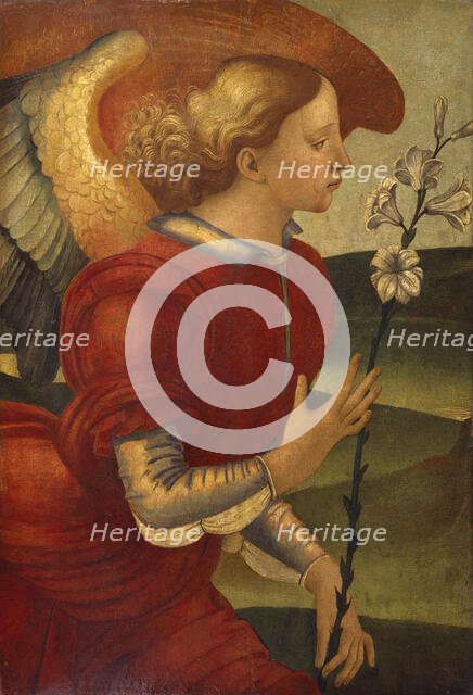 The Archangel Gabriel, c1490. Creator: Luca Signorelli.