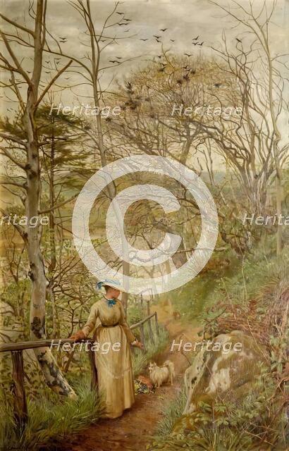 On Deeside, 1874. Creator: Frederick George Cotman.