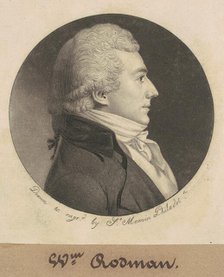 John Rodman, 1798-1803. Creator: Charles Balthazar Julien Févret de Saint-Mémin.