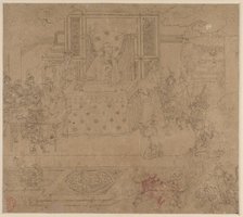 Album of Daoist and Buddhist Themes: Kings of Hells: Leaf 30, 1200s. Creator: Unknown.