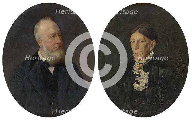 Johannes Hendrik Seije Cuperus and his Wife Hendrikje Duintjer. Creator: Pieter Verhaert.