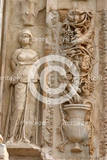 Libya, Leptis Magna, Arch of Septimius Severus, 2007. Creator: Ethel Davies.