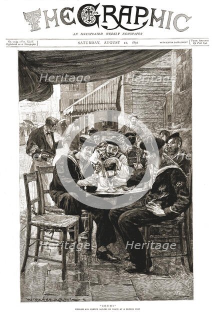 ''The Graphic, Front Cover Saturday, August 22, 1891', 1891. Creator: William Hatherell.