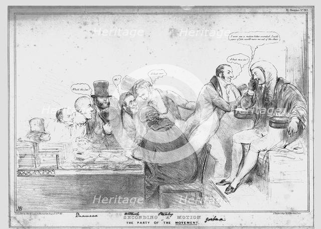 'Seconding a Motion or The Party of the Movement', 1833. Creator: John Doyle.