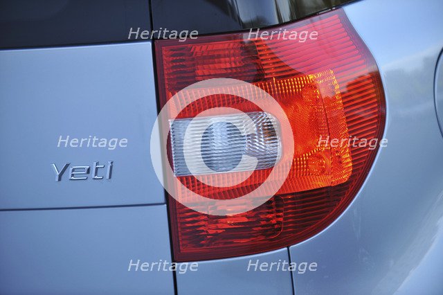 Skoda Yeti 2009. Artist: Simon Clay.