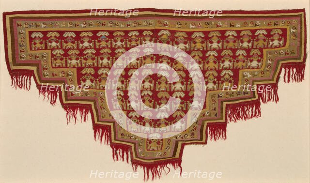 Loincloth Panel, Peru, 1250/1470. Creator: Unknown.