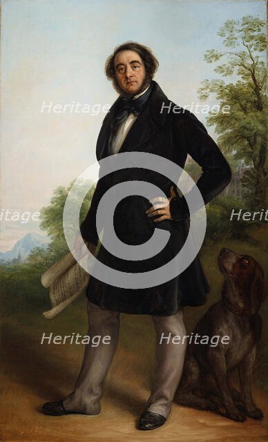 Portrait of Pietro Andrea Spini (1783-1855), after 1832. Creator: Carnovali, Giovanni (1804-1873).