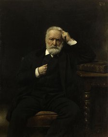 Portrait de M. Victor Hugo, 1879. Creator: Leon Joseph Florentin Bonnat.