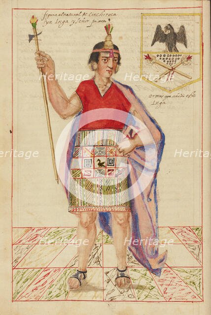 Sinchi Roca, completed in 1616. Creator: Unknown.