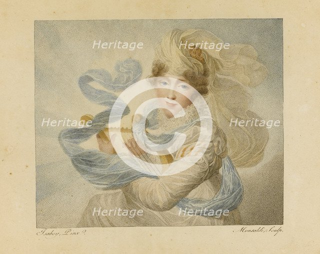 Hortense de Beauharnais. Artist: Monsaldi, Antoine Maxime (1768-1816)