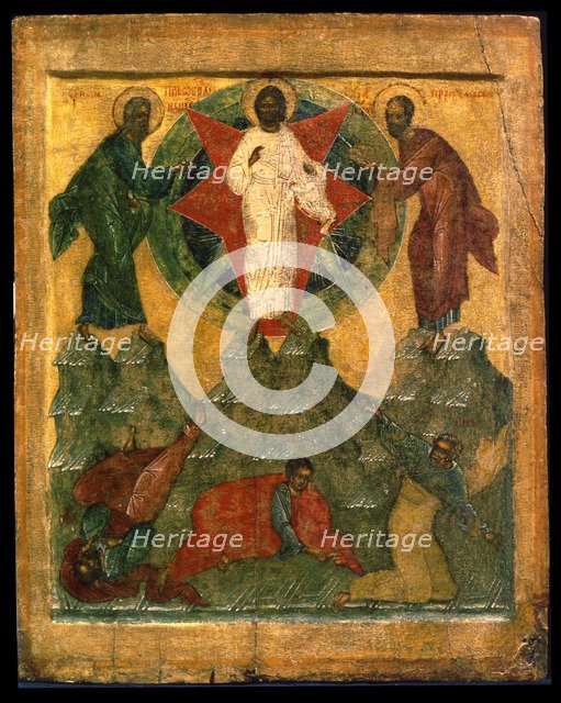'The Transfiguration of Jesus', Russian icon, early 16th century. Artist: Unknown