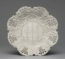 Plate, c. 1760. Creator: Staffordshire Factory (British).