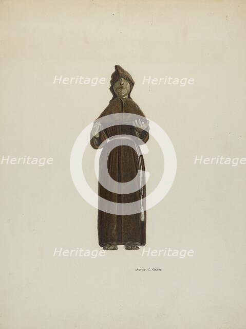 Santo Bulto, 1939. Creator: George E. Rhone.