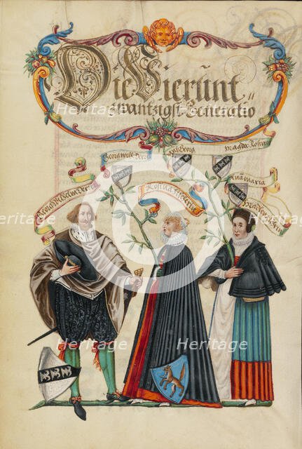 The Twenty-Fourth Generation, Georg Wilhelm Derrer, about 1626-1711. Creator: Unknown.