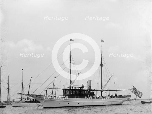 Spindrift, 1895 Aug 4. Creator: John S Johnston.