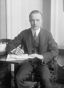 Herbert Meyer, Asst. Secretary of The Treasury, 1917. Creator: Harris & Ewing.