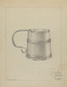 Silver Mug, c. 1936. Creator: Hester Duany.