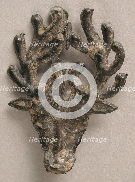 Badge with Hart of Richard II, British, 14th-15th century. Creator: Unknown.