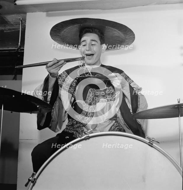 Portrait of Shelly Manne, New York, N.Y.(?), ca. June 1947. Creator: William Paul Gottlieb.