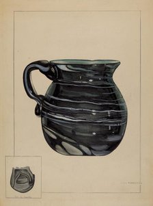 Pitcher, c. 1936. Creator: John Tarantino.