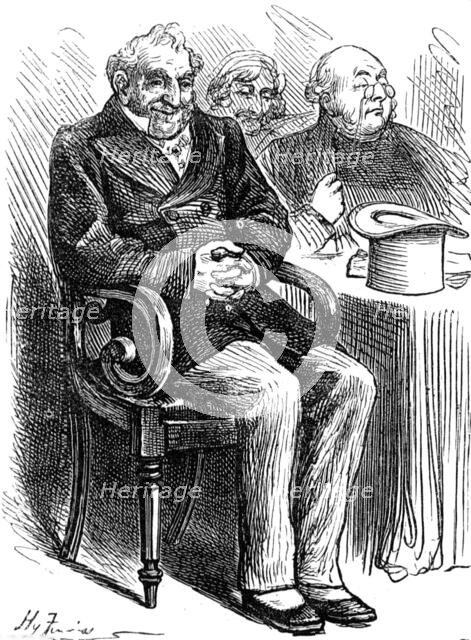 Election Sketches: an uncontested seat, 1880. Creator: Unknown.