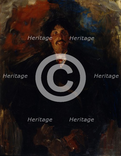 A coachman. Artist: Malyavin, Filipp Andreyevich (1869-1940)