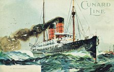 'Cunard Line, In Mid-Atlantic', c1900. Creator: Unknown.