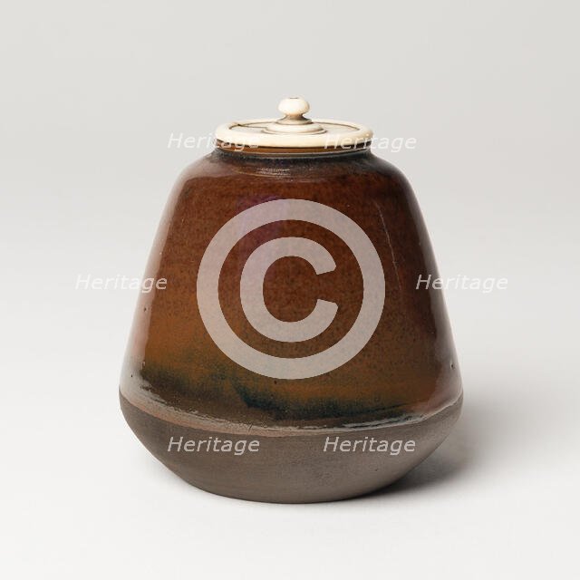 Tea Caddy (Cha-ire), 19th century. Creator: Unknown.