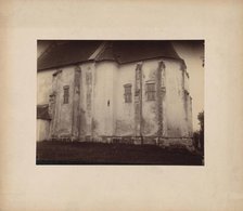 Church of the Nativity of the Blessed Virgin Mary, general view from the south, Lapczyca, 1895-1900 Creator: Stanislaw Tomkowicz.